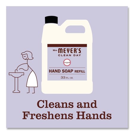 Mrs. Meyers Clean Day 33 oz Personal Soaps Bottle, 6 PK 651318